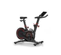 Vélo d'appartement BIGZZIA, Roue d'inertie de 10 kg, Résistance magnétique, Avec Bluetooth et écran LCD amélioré, Charge max 150 kg Noir