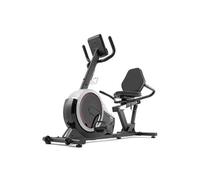 Vélo d'appartement Semi-allongé HS-060L Pulse, Vélo Assis avec Dossier, 8 niveaux de Résistance magnétique, Roue d'inertie de 15 kg, Ecran LCD,