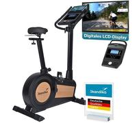 Vélo d'appartement - Skandika Cykling P15 connecté - Max 150 kg - Inertie 15 Kg - 38 programmes