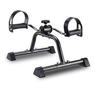 Vélo d'appartement Stepper - Pédalier d'exercice - Machine de pédalage portable pour les pieds, les mains, les bras et les jambes - Mini vélo stationnaire à pédales, équipement de gymnastique de remis