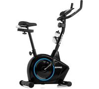 ZIPRO Vélo d'Appartement Adulte avec Résistance Magnétique à 8 Niveaux, Mesure du Pouls, Écran LCD, Support pour Téléphone, Selle et Guidon Réglables, Velo d Appartement pour Cardio Training (Boost)