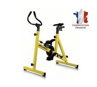 Vélo d'aquabike AquaNess piscine V4 jaune