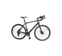Vélo de course GRAVEL 700 MERCIER - 10 vitesses - cadre aluminium - mixte L/XL - noir