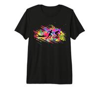 Vélo de Course pour Triathlon Marathon Sportler T-Shirt Haut de Gamme