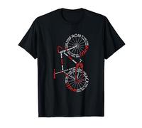 Vélo de cyclisme Anatomie amusante T-Shirt