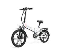 Vélo de électrique pliable 20LVXD30-II, défault 25 km/h, blanc