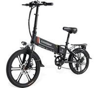 Vélo de électrique pliable Samebike 20LVXD30-II, défault 25 km/h, noir Noir