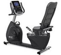 Vélo de Fitness connecté semi allongé - Spirit - Modèle XBR55 - Bluetooth/App - Maison/Appartement Noir G