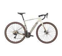 Velo de gravel cannondale topstone carbon 3 shimano grx 2x12v 700mm beige