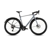 Velo de gravel cube nuroad c 62 pro fe shimano grx 12v 700 mm bleu gris vulcan 2026