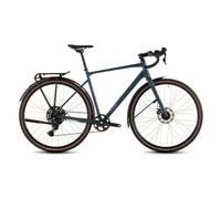 Velo de gravel cube nuroad one fe shimano cues 9v 700 mm bleu vert grove 2026