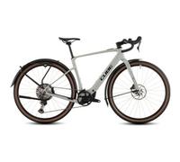 Velo de gravel electrique cube nuroad hybrid c 62 race 400x fe shimano grx 12v 400 wh 700 mm vert beige reed 2026