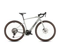 Velo de gravel electrique cube nuroad hybrid c 62 race 400x shimano grx 12v 400 wh 700 mm vert beige reed 2026