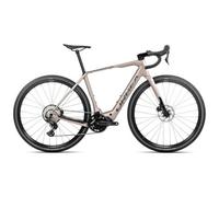 Velo de gravel electrique orbea denna m30 shimano grx 12v 420 wh 700 mm beige nickel 2025