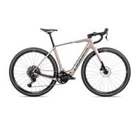 Velo de gravel electrique orbea denna m40 shimano cues 11v 420 wh 700 mm beige nickel 2025