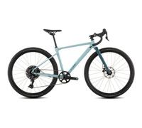 Velo de gravel enfant cube nuroad rookie pro microshift sword 10v 650b bleu teal 2026