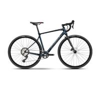 Velo de gravel ghost asket cf full party shimano grx 12v 700 mm bleu metallic dark carbon showing 2025