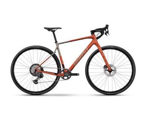Velo de gravel ghost asket cf pro shimano grx 12v 700 mm orange beige 2026