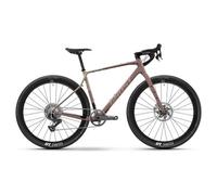 Velo de gravel ghost asket cf x sram force xplr axs 13v 700 mm rose beige mat 2026