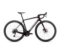 Velo de gravel orbea terra m20team shimano grx 12v 700 mm rouge wine carbon view 2025