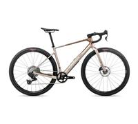 Velo de gravel orbea terra m31eteam 1x sram rival xplr axs 13v 700 mm beige nickel marron met cinnamon 2026
