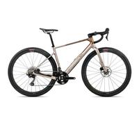 Velo de gravel orbea terra m35team shimano grx 12v 700 mm beige nickel marron met cinnamon 2026