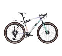 Velo de gravel trek checkout sl 7 sram force x0 axs t type 12v 700 mm blanc turquoise 2026