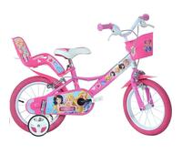 Vélo Enfant - Dinobikes - Fairytale - Roues 14 Pouces - Rose - 4-6 Ans Multicolore