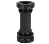 Vélo de montagne en plastique nylon intégré creux BB91 roulements à pression support inférieur pour pédalier accessoire de vélo pour vélos de route de montagne rouge noir 108g (Noire)