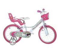 Vélo De Montagne Hello Kitty Taille 16 Fille Bici Dino Bikes 6-9 Ans