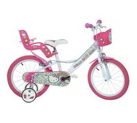 Vélo De Montagne Hello Kitty Taille 16 Fille Bici Dino Bikes 6-9 Ans