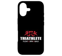 Vélo de Natation Amusant Triathlon Endurance Coque pour iPhone 17
