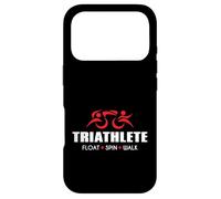 Vélo de Natation Amusant Triathlon Endurance Coque pour iPhone 17 Pro