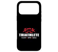 Vélo de Natation Amusant Triathlon Endurance Coque pour iPhone 17 Pro Max