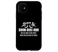 Vélo de Natation Triathlète Pourquoi être Bon dans Un Sport ? Triathlon Coque pour iPhone 11