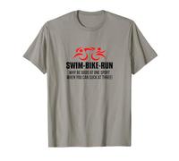 Vélo de Natation Triathlète Pourquoi être Bon dans Un Sport ? Triathlon T-Shirt
