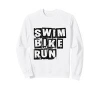 Vélo de Natation, Triathlon, Triathlon, Design inspiré de la Passion Sweatshirt