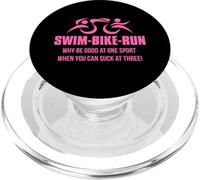 Vélo de Natation, Triathlon, Triathlon. Pourquoi être Bon dans Un Seul Sport. PopSockets PopGrip pour MagSafe