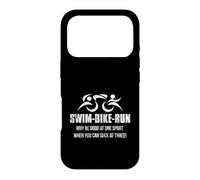 Vélo de Natation, Triathlon, Triathlon. Pourquoi être Bon dans Un Sport ? Coque pour iPhone 17 Pro