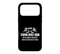Vélo de Natation, Triathlon, Triathlon. Pourquoi être Bon dans Un Sport ? Coque pour iPhone 17 Pro Max