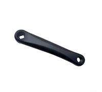 Vélo de route à manivelle gauche de 170 mm avec trou carré et diamant fabriqué à partir d'alliage d'aluminium compatible avec vélo (noir B)