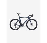 Vélo de route Bianchi Oltre Comp Shimano 105 Di2 12V bleu grisâtre - 53