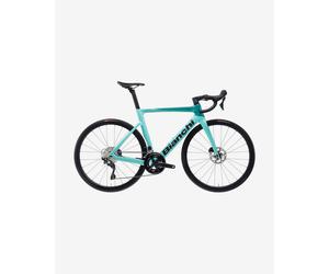 Vélo de route Bianchi Oltre Race Shimano 105 12V bleu ciel - 55