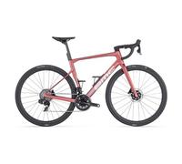 Velo de route bmc roadmachine 01 three sram force etap axs 12v 700 mm rouge marron metallic t 58 184 192cm velo d exposition