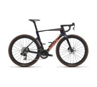 Velo de route bmc teammachine r 01 three sram force axs 12v 700mm bleu orange 2027
