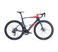 Velo de route bmc teammachine r 01 three sram force axs 12v 700mm bleu rouge 2026