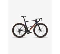Velo de route bmc teammachine r 01 three sram force axs 12v 700mm bleu orange 2027