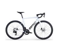 Velo de route bmc teammachine slr one sram force axs 12v 700mm blanc 2026