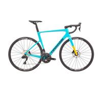 Velo de route cannondale supersix evo 3 shimano 105 di2 12v 700 mm bleu