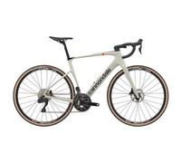 Velo de route cannondale synapse carbon 4 shimano 105 di2 12v 700 mm beige